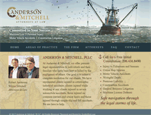 Tablet Screenshot of andersonmitchell.com